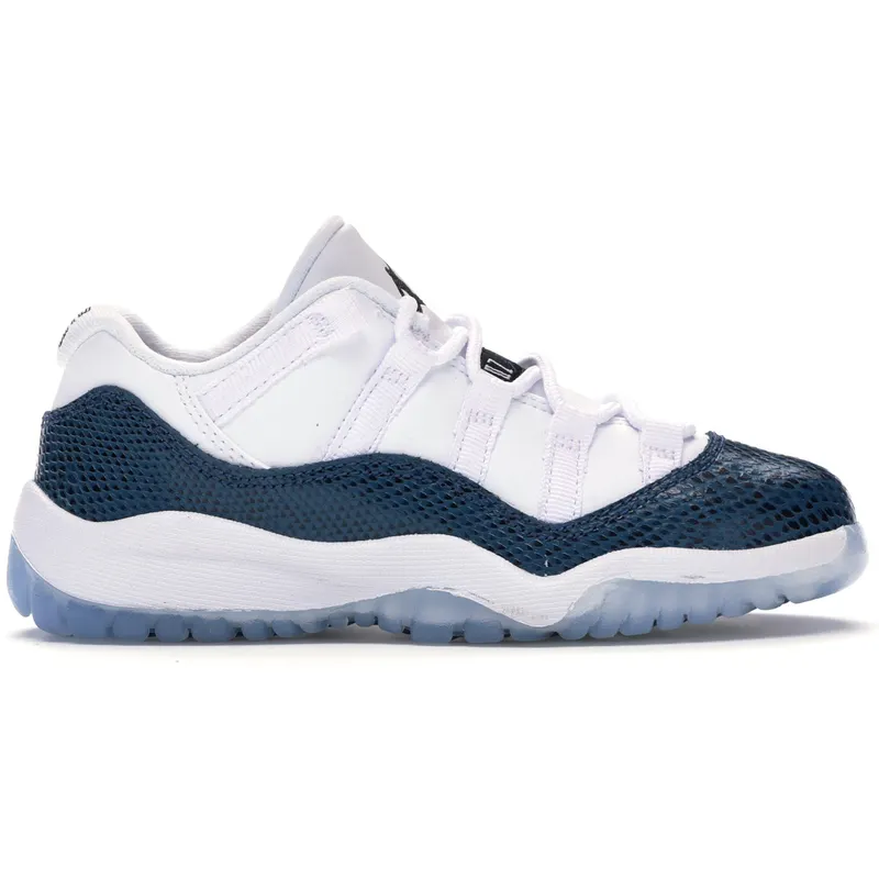 Jordan 11 Retro Low Snake Navy (2019) (PS) (CD6848-102)
