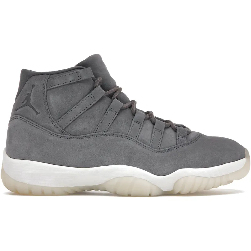 Jordan 11 Retro Pinnacle Grey Suede (914433-003)