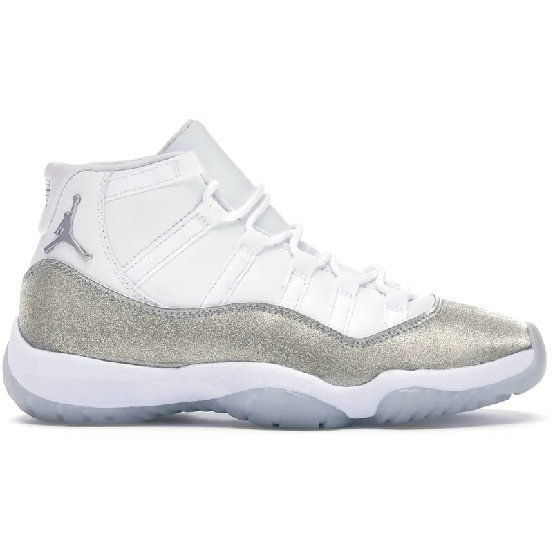Jordan 11 Retro White Metallic Silver (W) (AR0715-100)