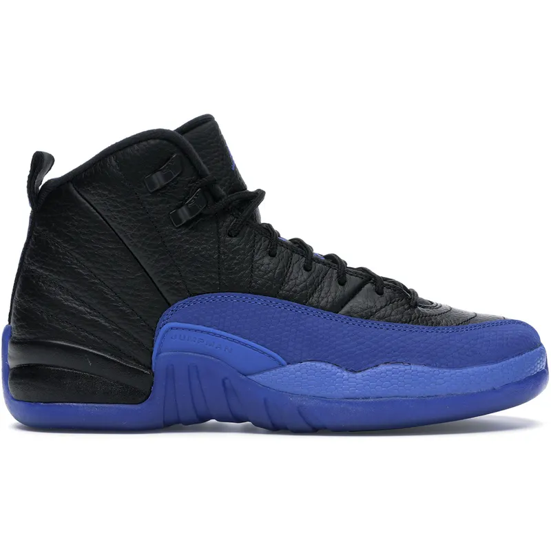 Jordan 12 Retro Black Game Royal (GS) (153265-014)