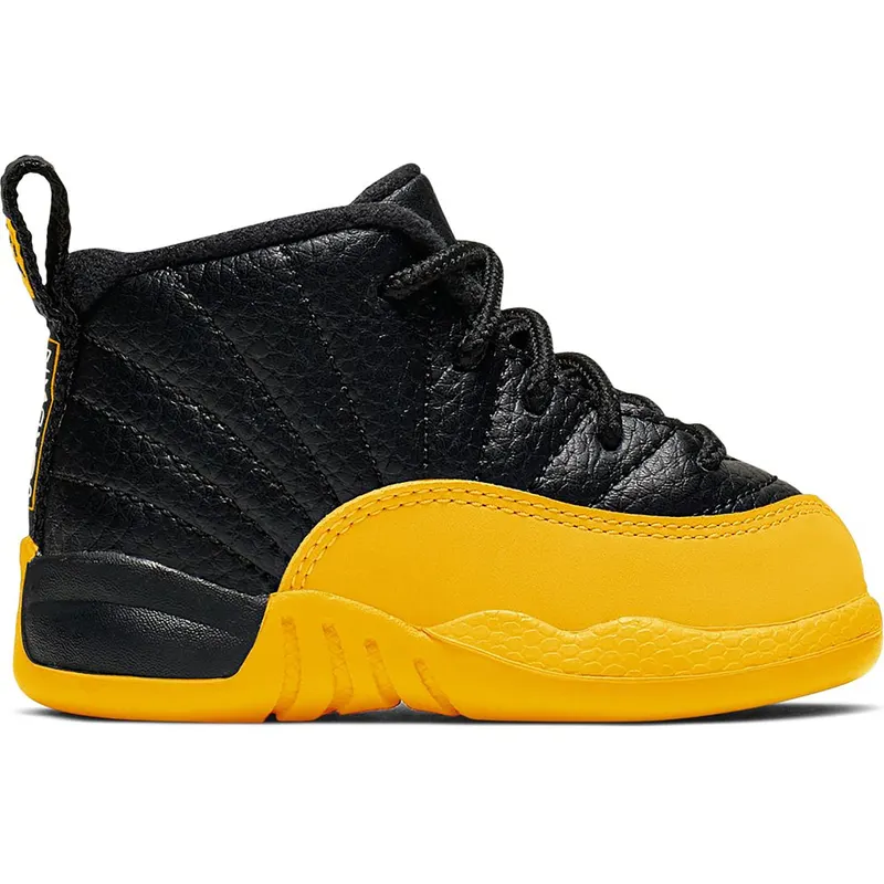 Jordan 12 Retro Black University Gold (TD) (850000-070)