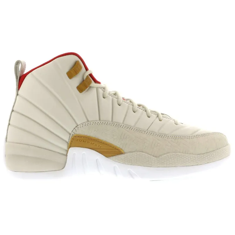 Jordan 12 Retro Chinese New Year Light Orewood Brown (GS) (881428-142)