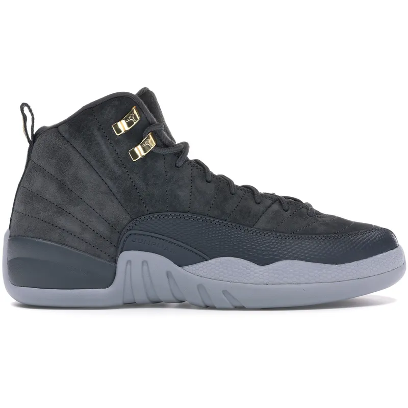Jordan 12 Retro Dark Grey (GS) (153265-005)