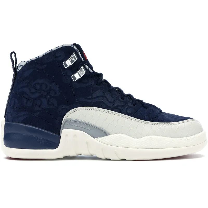 Jordan 12 Retro International Flight (GS) (BV8017-445)