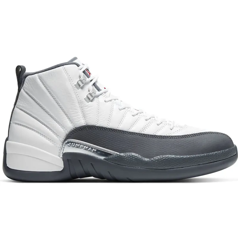 Jordan 12 Retro White Dark Grey (130690-160)