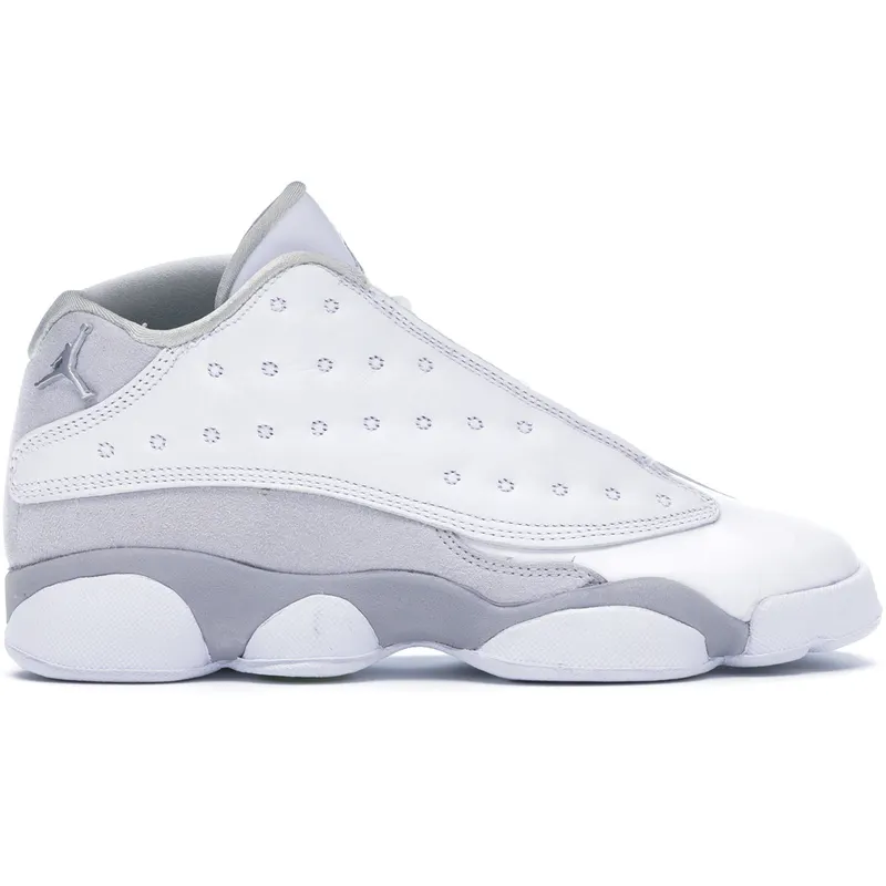 Jordan 13 Retro Low Pure Platinum (GS) (310811-100)