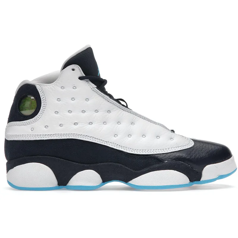 Jordan 13 Retro White Obsidian Powder Blue (GS) (DJ3003-144)