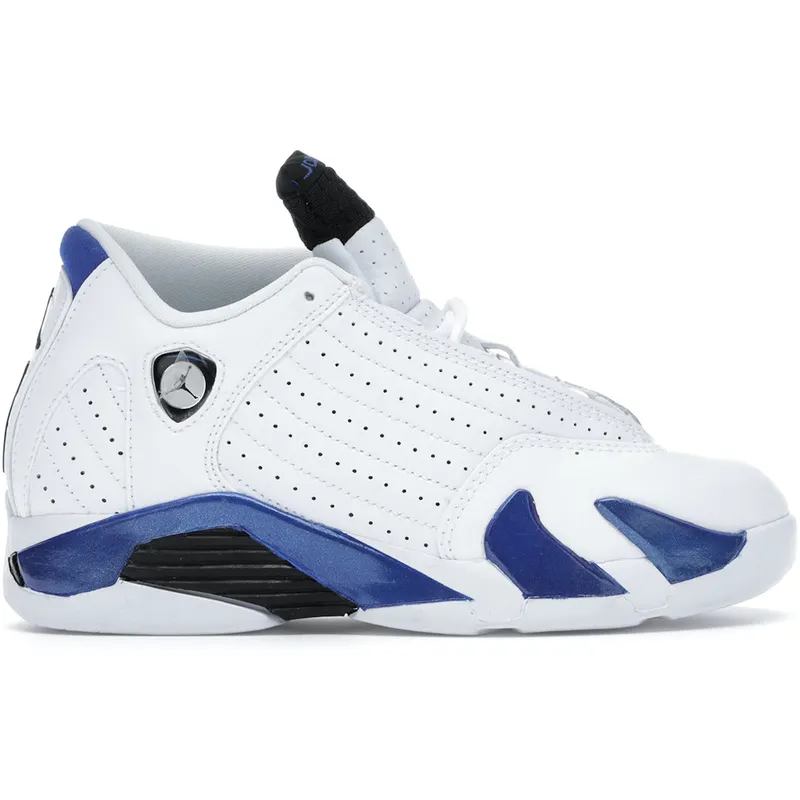 Jordan 14 Retro White Hyper Royal (PS) (312092-104)