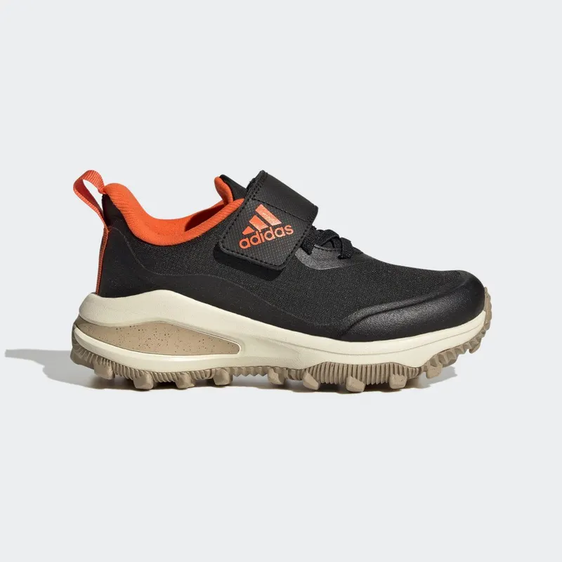 adidas FortaRun All-Terrain Cloudfoam Sport Running Core Black / Impact Orange / Cream White (GZ1816)