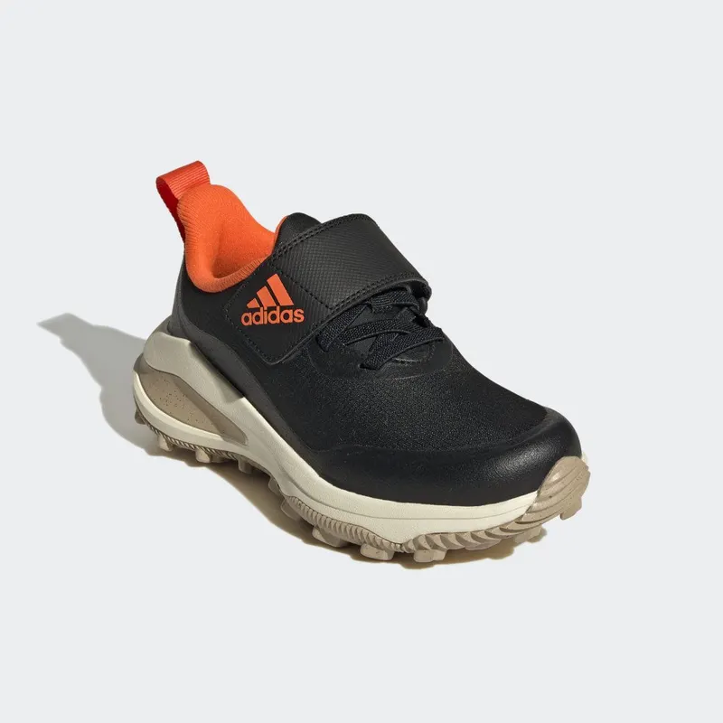 adidas FortaRun All-Terrain Cloudfoam Sport Running Core Black / Impact Orange / Cream White (GZ1816)