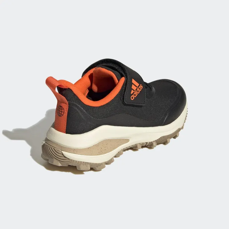 adidas FortaRun All-Terrain Cloudfoam Sport Running Core Black / Impact Orange / Cream White (GZ1816)