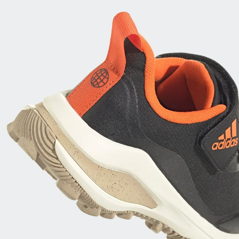 adidas FortaRun All-Terrain Cloudfoam Sport Running Core Black / Impact Orange / Cream White (GZ1816)