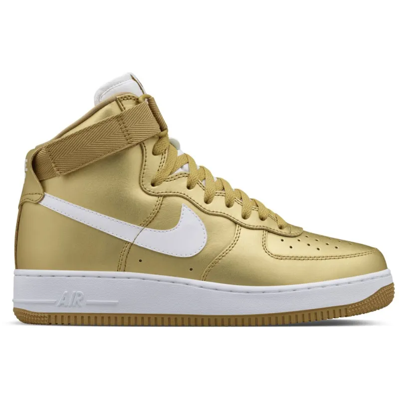 Nike Air Force 1 High Metallic Gold (823297-700)