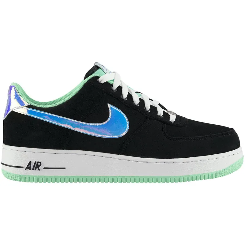 Nike Air Force 1 Low Black Green Glow (488298-080)