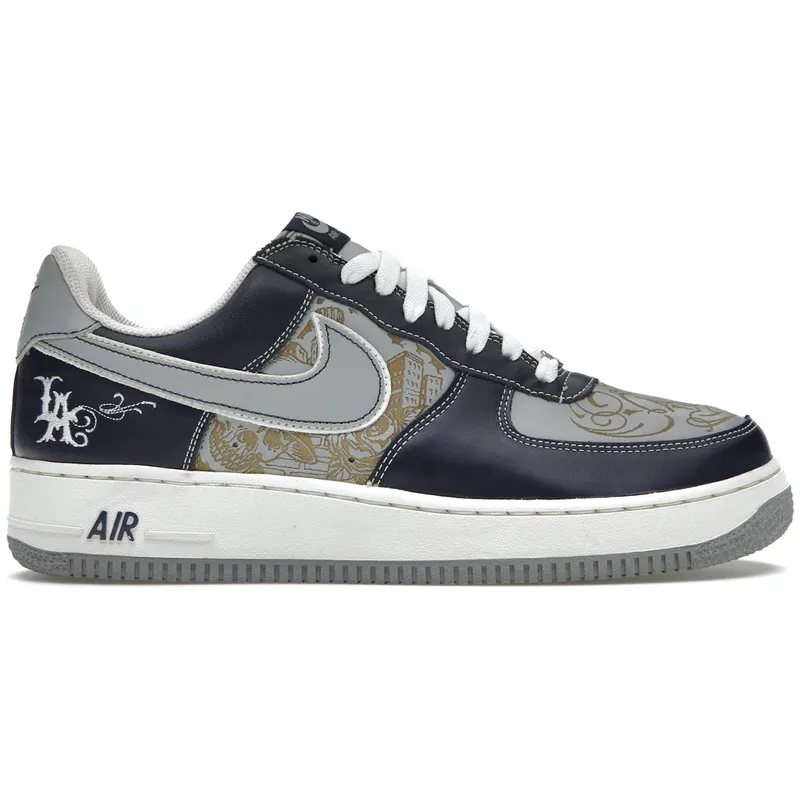 Nike Air Force 1 Low Mr. Cartoon Blue Tattoo (Clown) (312234-401)