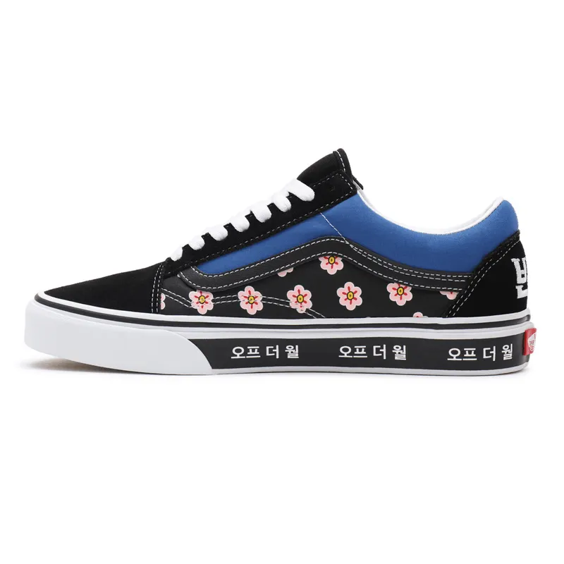 VANS Korean Typography Old Skool Zwart (VN0A38G19HW)