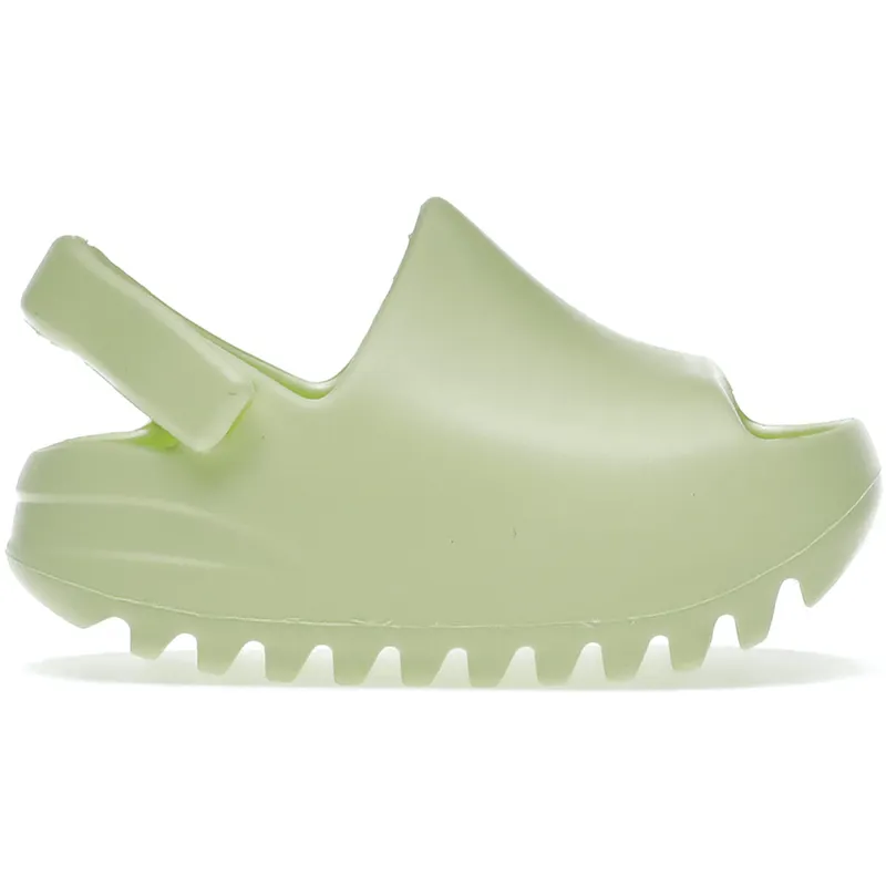 adidas Yeezy Slide Glow Green (Infants) (GX6140)