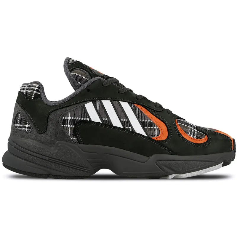 adidas Yung-1 Orange Plaid (EF3967)