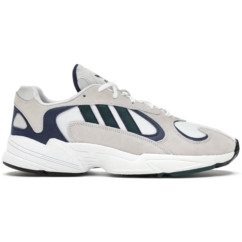 adidas Yung-1 White Noble Green Dark Blue (G27031)