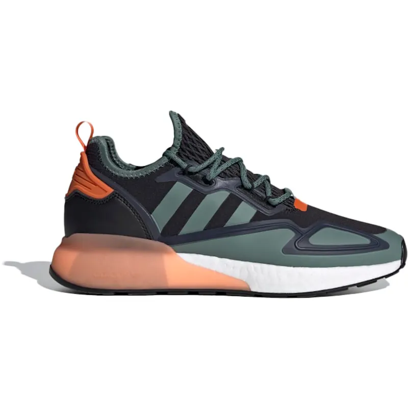 adidas ZX 2K Boost Black Tech Emerald (FZ0218)