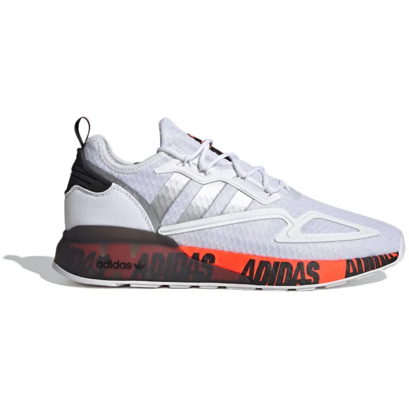 adidas ZX 2K Boost Bold Logo Graphic White (FX7030)