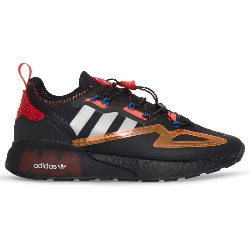 adidas ZX 2K Boost Core Black Solar Red (GY1209)