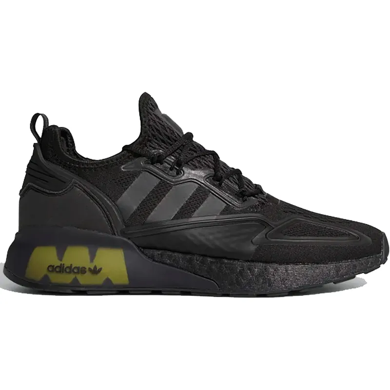adidas ZX 2K Boost Core Black Solar Yellow (FV8453)