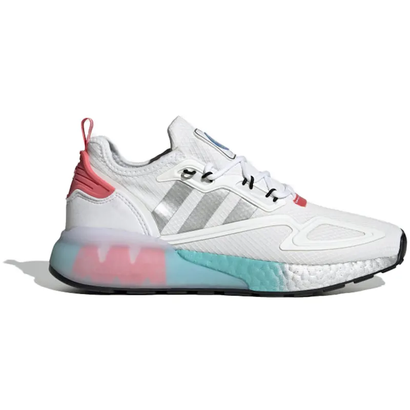 adidas ZX 2K Boost NASA White Hazy Rose (W) (FX7054)
