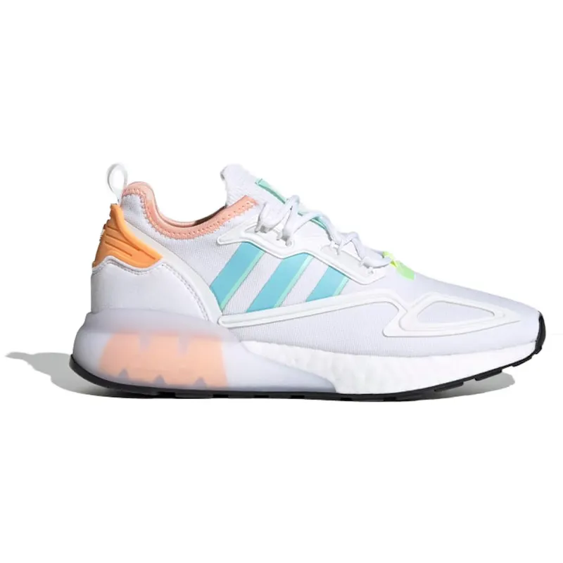 adidas ZX 2K Boost White Hazy Sky Pink (W) (H06578)