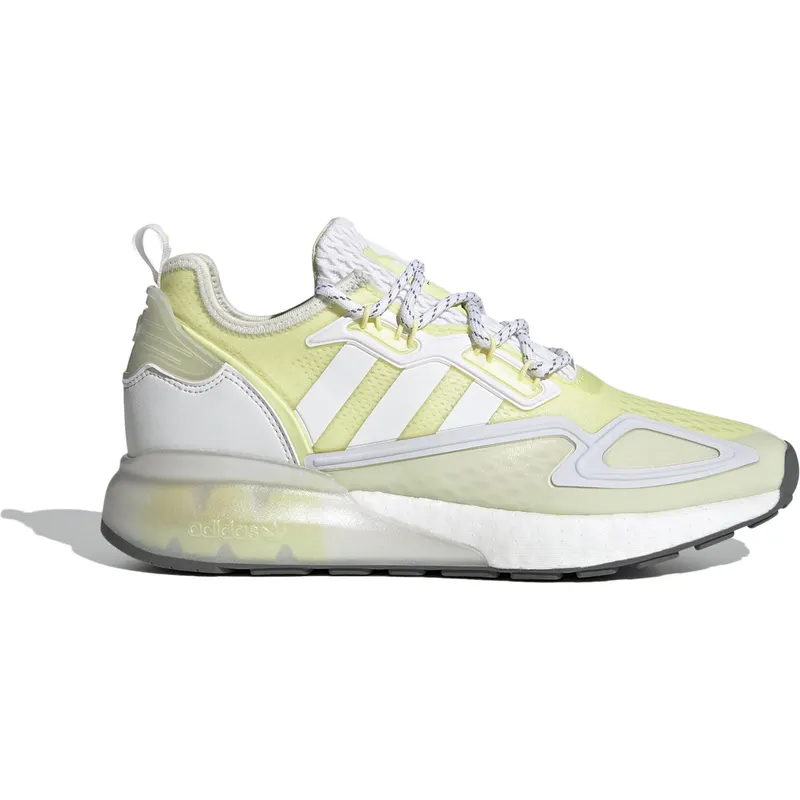 adidas ZX 2K Boost White Yellow Tint (W) (GX2711)