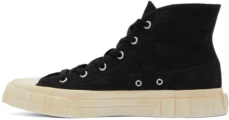 MISBHV Black Army High-Top Sneakers (022BM606)
