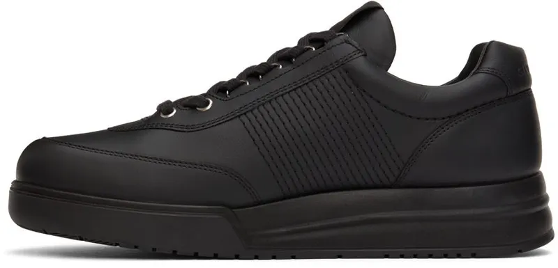 Givenchy Black Leather 4G Sneakers (BH0070H1AU001)