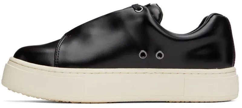 Eytys Black Leather Doja Sneakers (DLB)