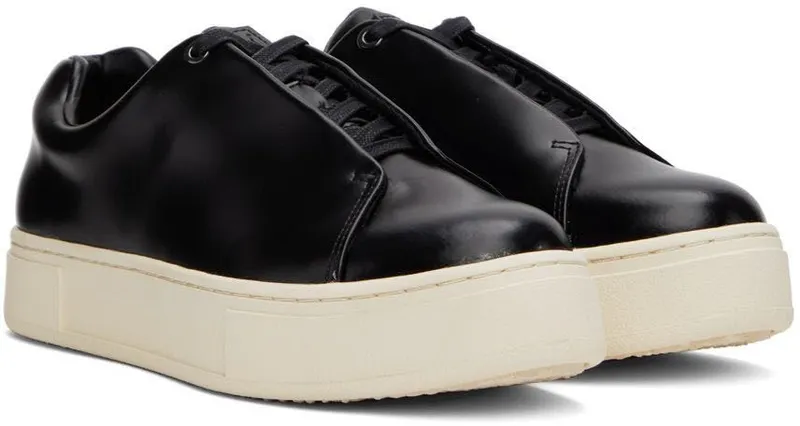 Eytys Black Leather Doja Sneakers (DLB)