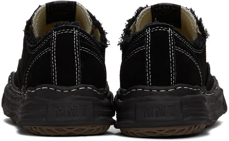 BED J.W. FORD Black Maison Mihara Yasuhiro Edition Hank Low Top Sneakers (BED-MH-SN02)