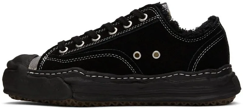 BED J.W. FORD Black Maison Mihara Yasuhiro Edition Hank Low Top Sneakers (BED-MH-SN02)