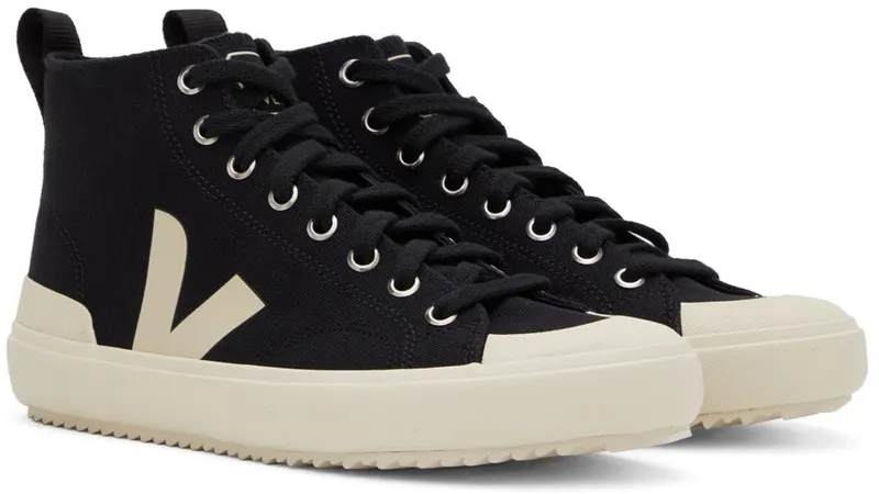 VEJA Black Nova High-Top Sneakers (NT0101397)