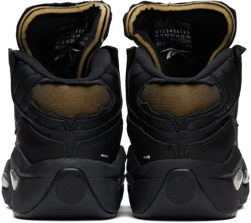 Reebok Maison Margiela Question Mid Memory Of Basketball Schoenen Black / Cloud White / Black