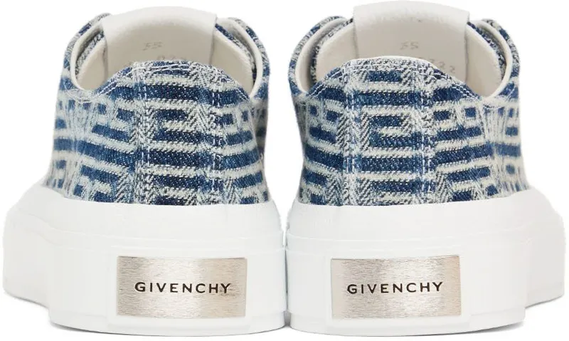 Givenchy Blue City Low-Top Sneakers (BE001NE1EL457)