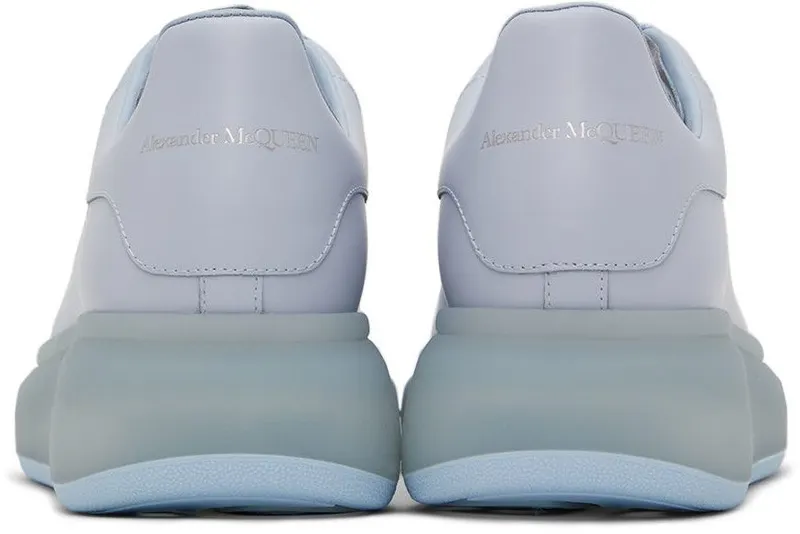 Alexander McQueen Blue Oversized Sneakers (604232WIBNY)