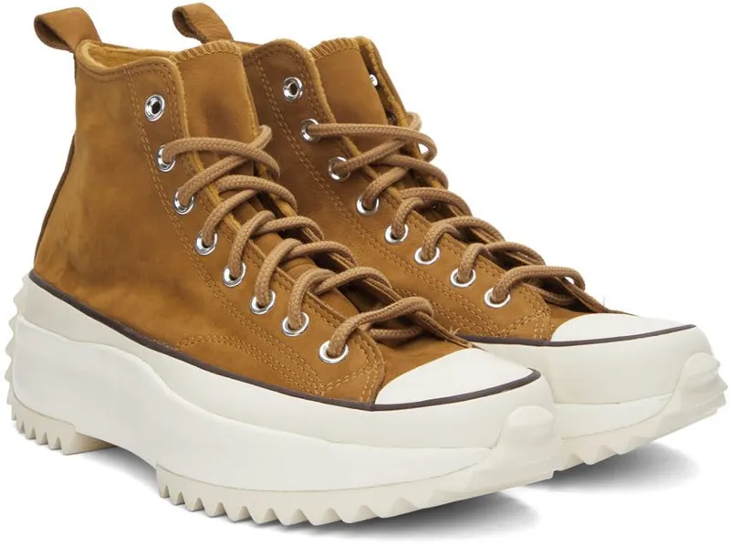 Converse Brown Cold Fusion Run Star Hike Sneakers (171666C)