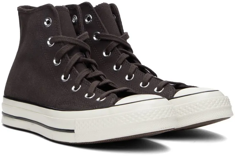 Converse Gray Chuck 70 Hi Sneakers (172693C)