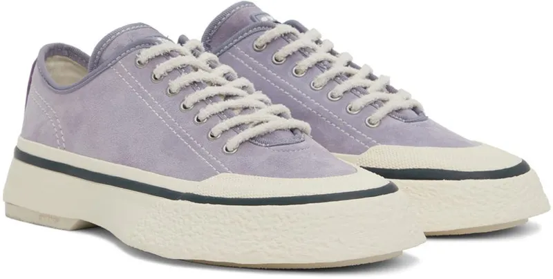 Eytys Purple Laguna Low-Top Sneakers (LAPA)