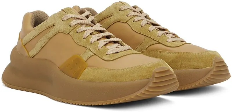 Dries Van Noten Black Platform Sneakers (MS221-130-131)