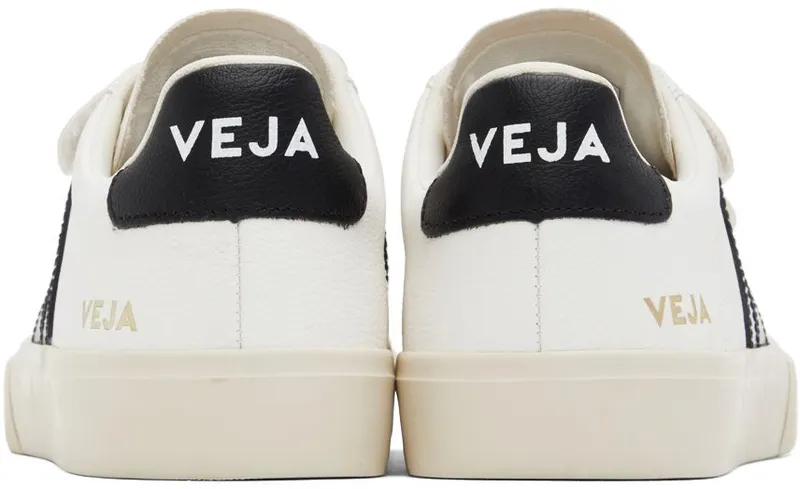 VEJA White & Black Recife Sneakers (RC0502790)