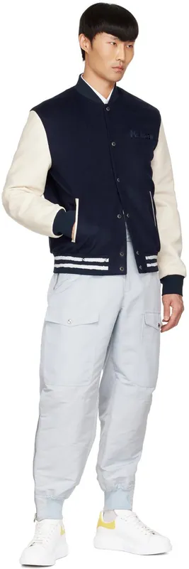Alexander McQueen White & Yellow Oversized Sneakers (625162WIBNG)