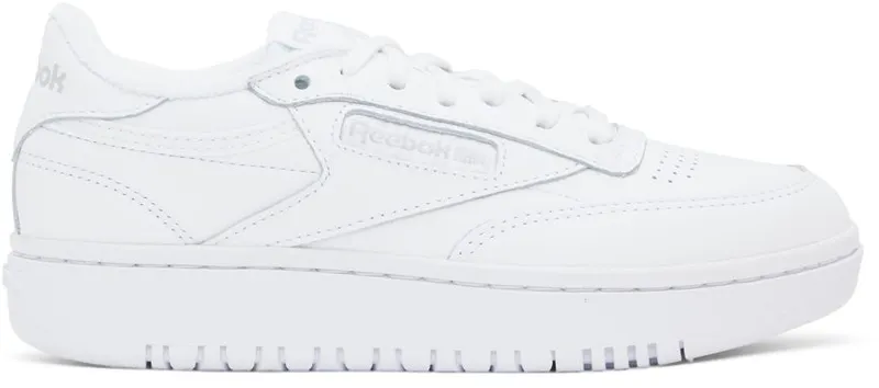 Reebok Club C Double Schoenen Cloud White / Cloud White / Cold Grey 2