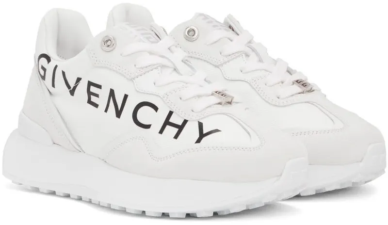 Givenchy White Giv Sneakers (BE002UE1GX100)