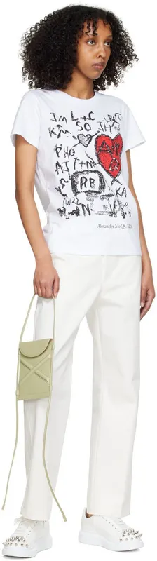 Alexander McQueen White Oversized Sneakers (708071WHTQQ)