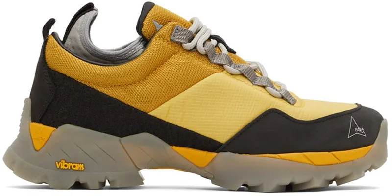 ROA Yellow Double Neal Sneakers (FA30069)